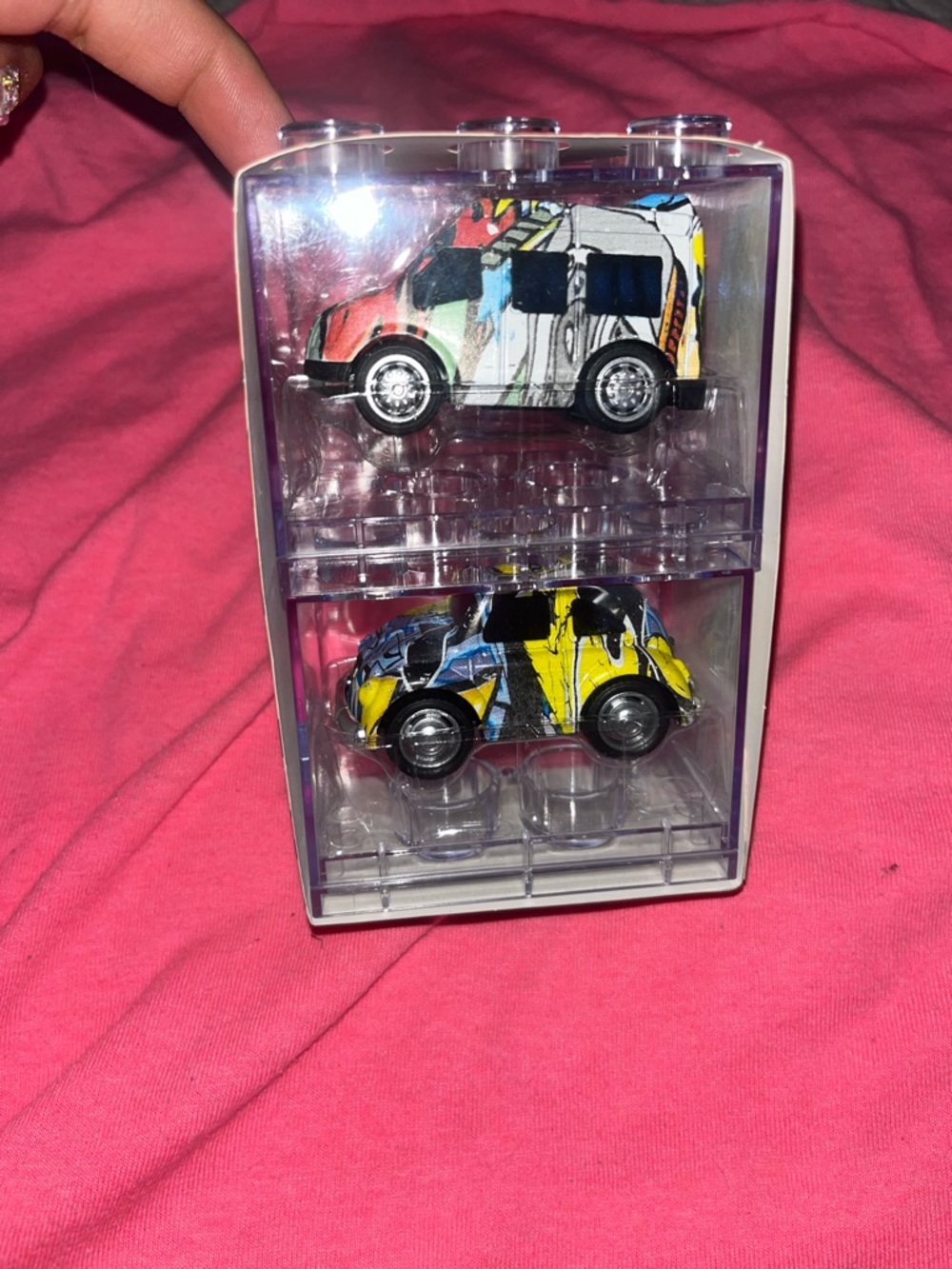 Kids Toy Car Pack - Multi-Color Decorative Mini Vehicles